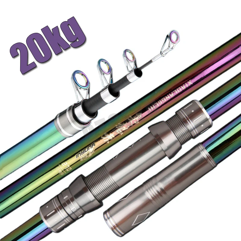 Fishing Rod Surf - 2.1m 2.7m 3.9m 4.5m 伸縮式釣り竿 トラベルサーフロッド