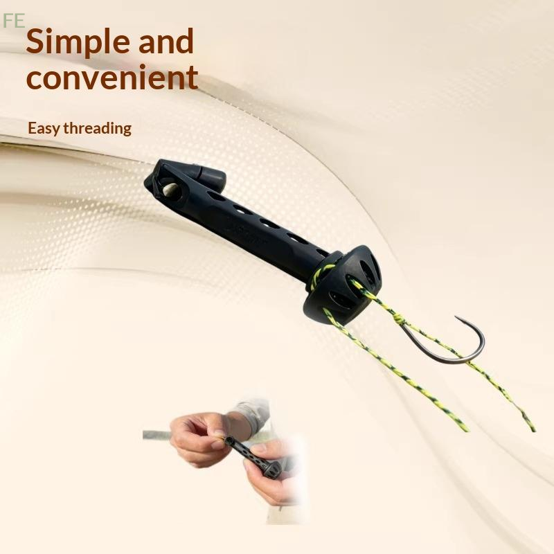 Fishing Rod Fly - フライフィッシング用磁気フライスレッダー釣りアクセサリー、水に小さなフライティペットを簡単に装着、ほとんどのフックで簡単に結ぶことができるようになりました。