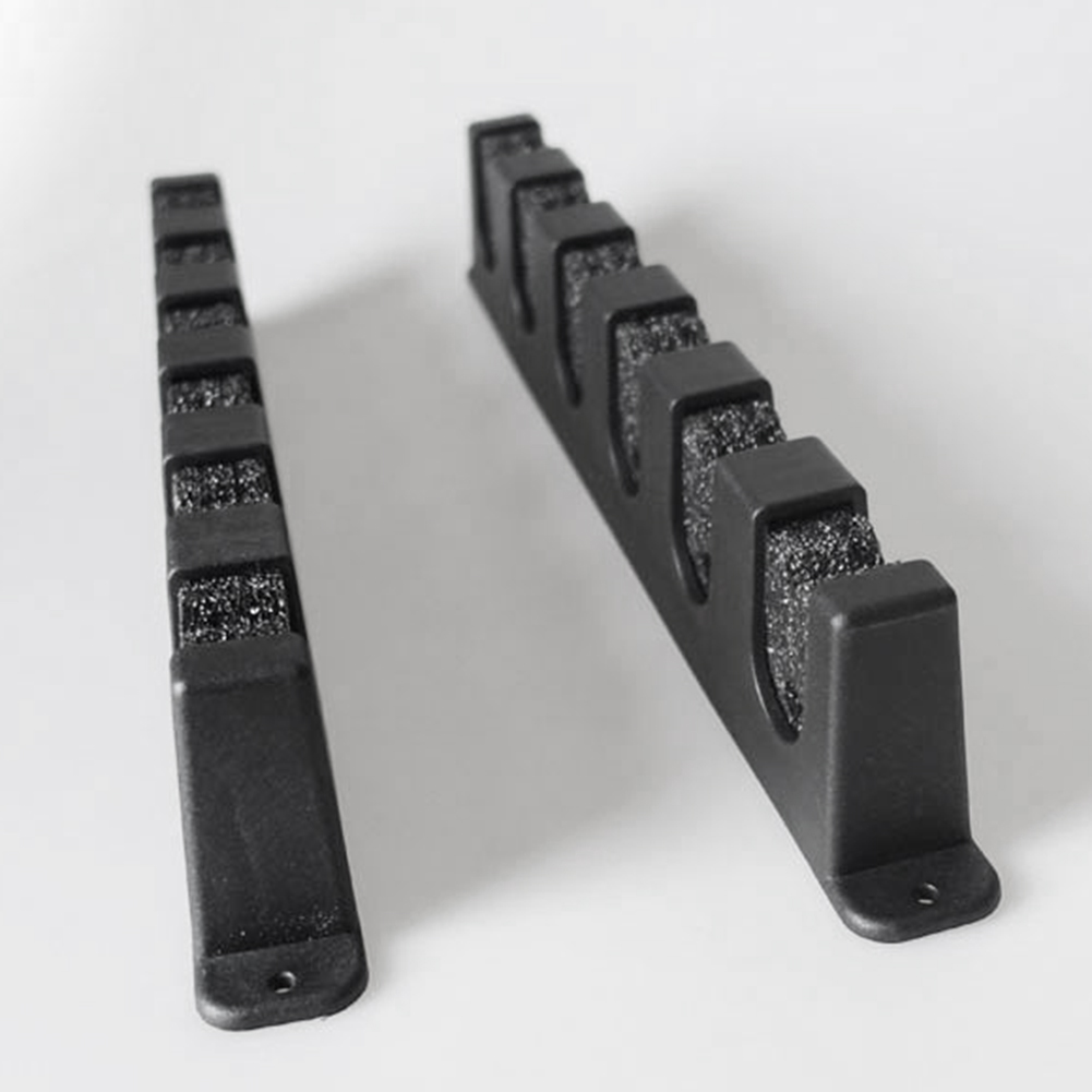Fishing Rod Rack - ドロップシップフィッシング水平ロッドラック釣り竿ホルダーロッドブラケット壁掛けモジュール式ガレージ用釣り竿収納ツール
