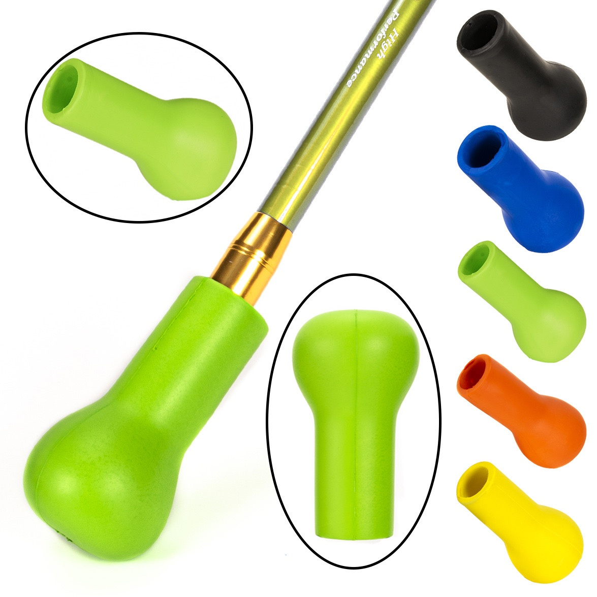 Fishing Rod Case - ボート、釣り道具アクセサリー、保護カバー、1個用の球形ベリーロッドホルダー