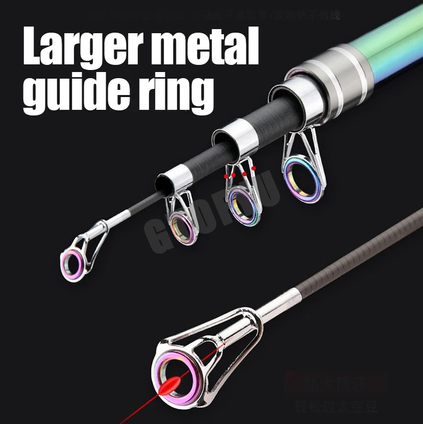 2.1m 2.7m 3.9m 4.5m 伸縮式釣り竿 トラベ - Fishing Rod Surf のレビューと価格