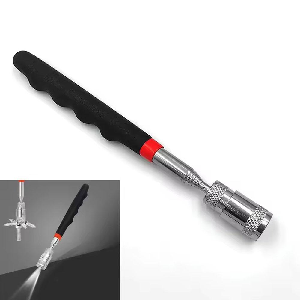 伸縮式磁気ペン LEDライト付き 拡張可能なピックアップロッ - Fishing Rod Travel のレビューと価格