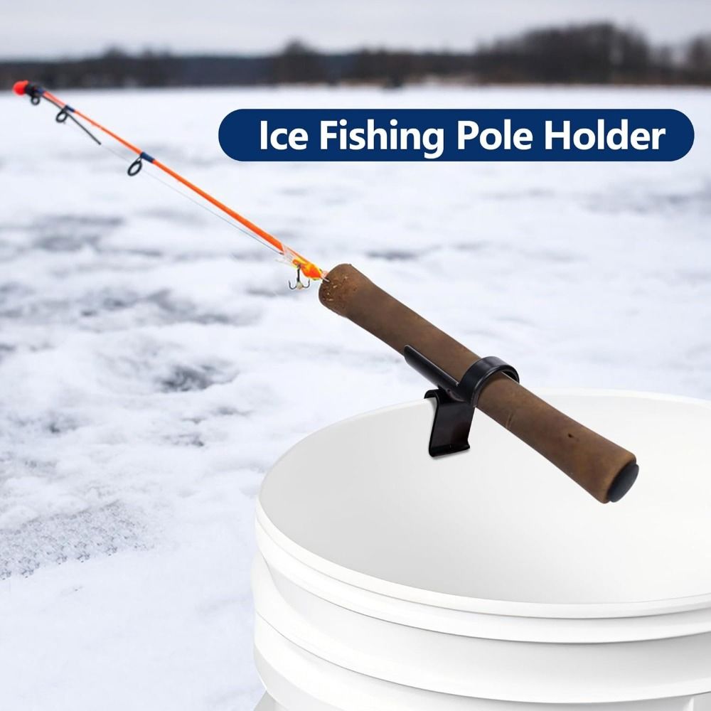 多機能バケットロッド収納ホルダー、アイスフィッシングポールス - Fishing Rod Ice のレビューと価格