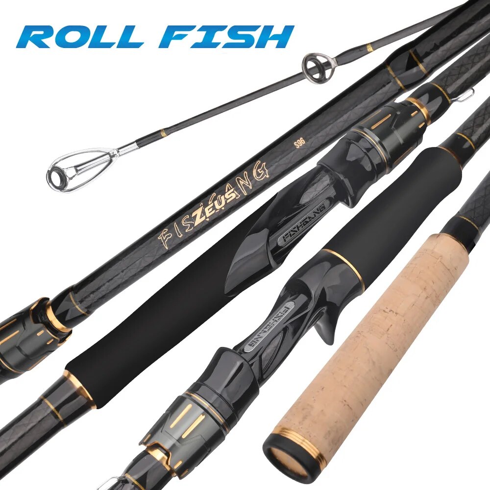 ロルフィッシュ-海岸ジギング釣り竿,長距離ショット,カーボン - Fishing Rod Surf のレビューと価格