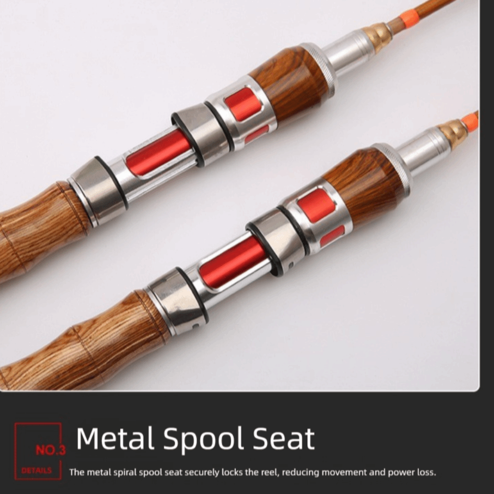 高品質4セクションスピニングフィッシングロッドULパワー カ - Fishing Rod Spinning のレビューと価格