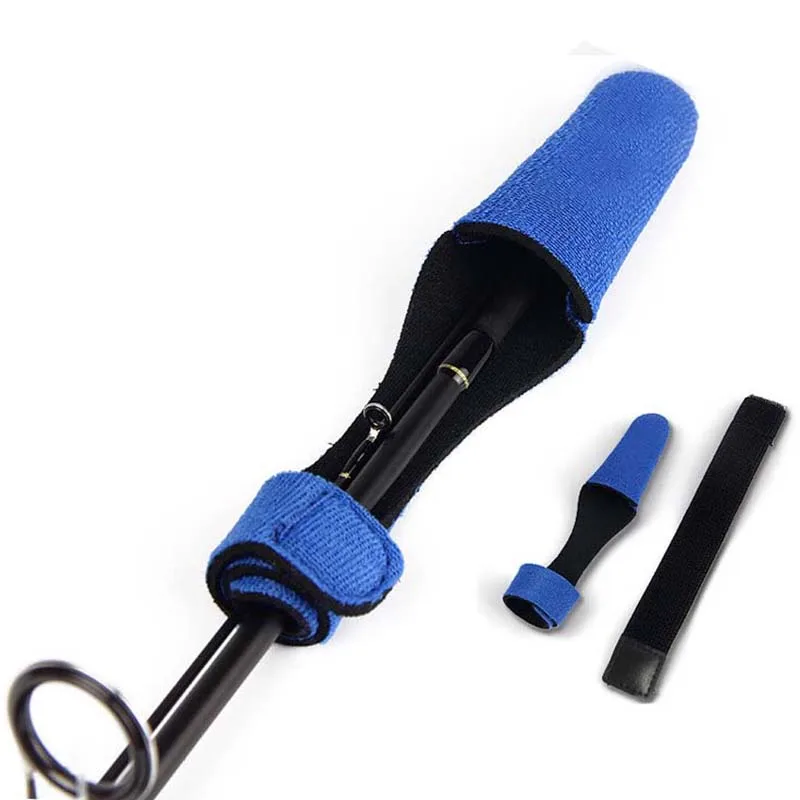 2ピース/ロット釣り竿チップカバー釣り竿ツールケーブルタイロ - Fishing Rod Case のレビューと価格