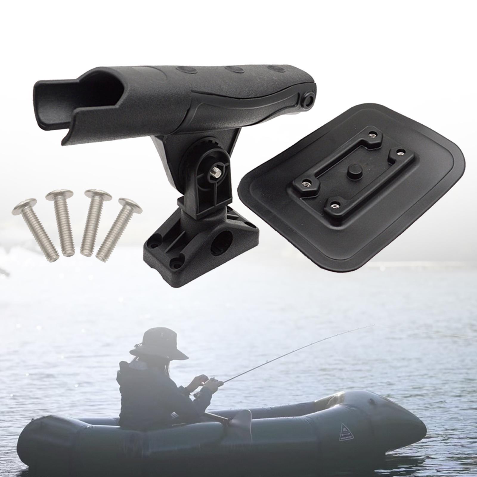 インフレータブルボート釣り竿ホルダーアクセサリー 360度回 - Fishing Rod Boat のレビューと価格