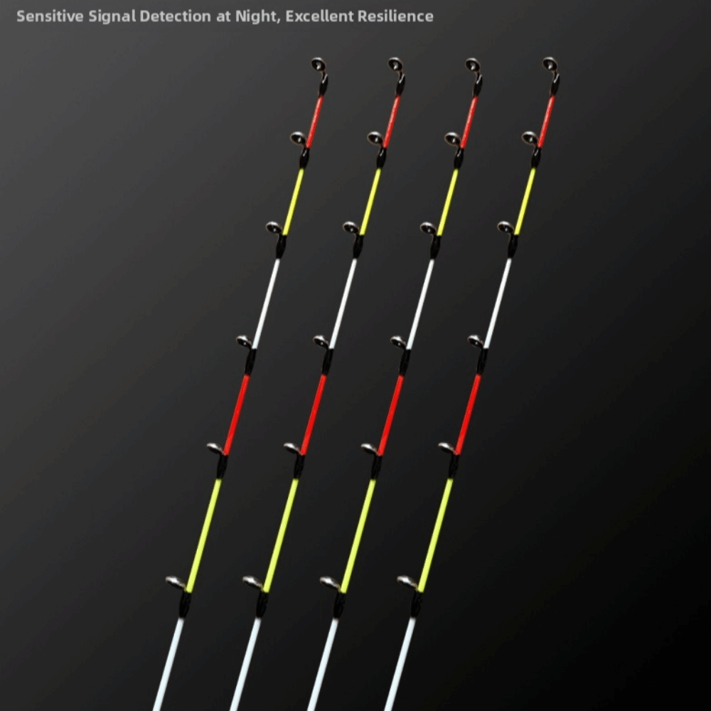 釣り竿ラウンドチップ冬釣り竿ショートセクションハンドルアイス - Fishing Rod Tip Replacement のレビューと価格
