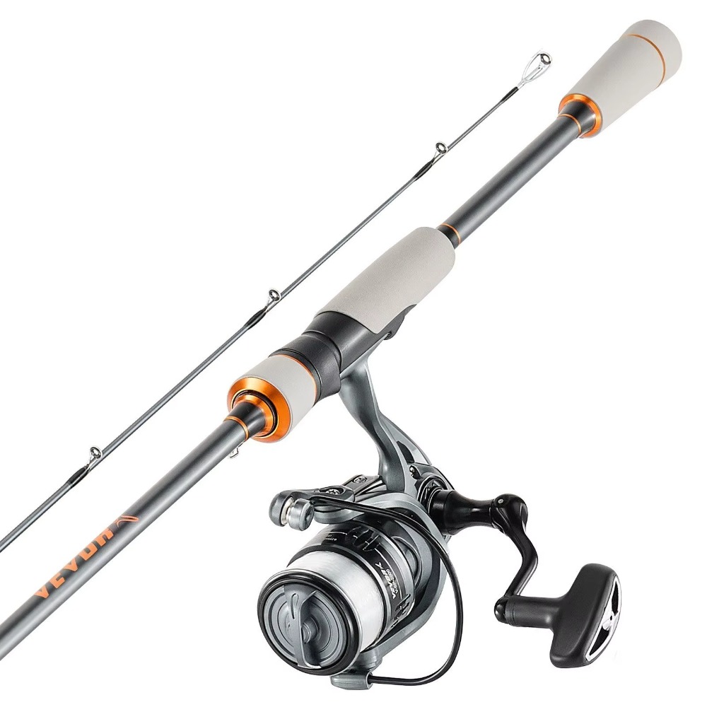 カーボンファイバー製バス釣り竿コンボ 6.5フィート ツーピ - Fishing Rod Combo のレビューと価格