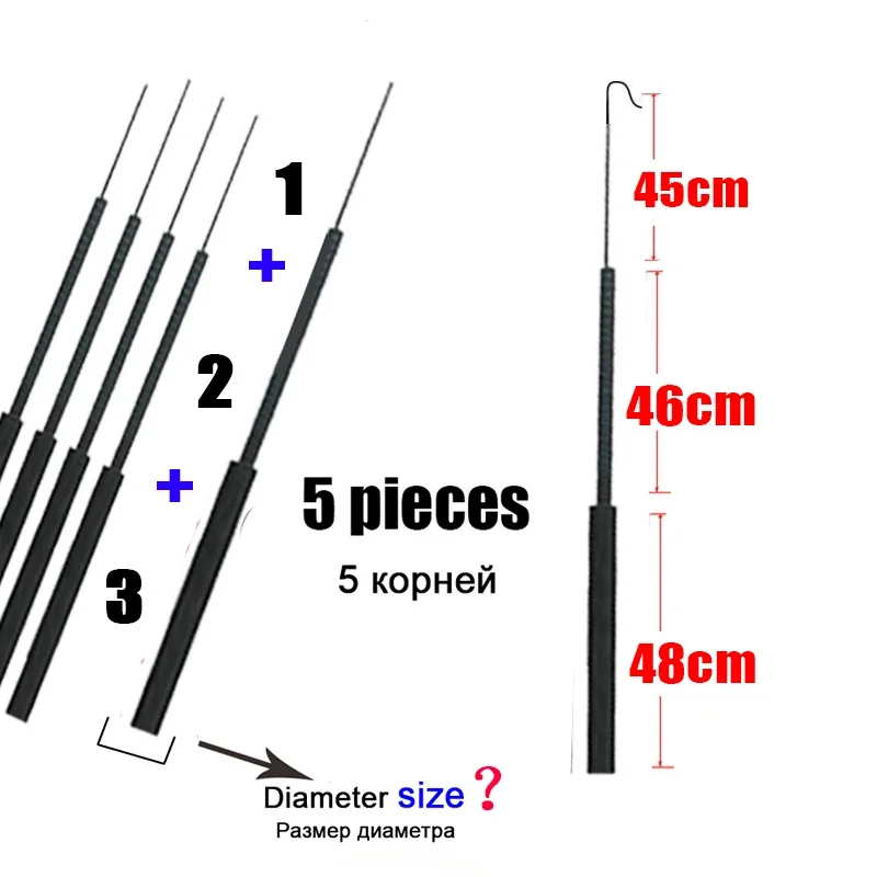 中空カーボンストリームフィッシングロッド,ショートサイズのア - Fishing Rod Tip Replacement のレビューと価格
