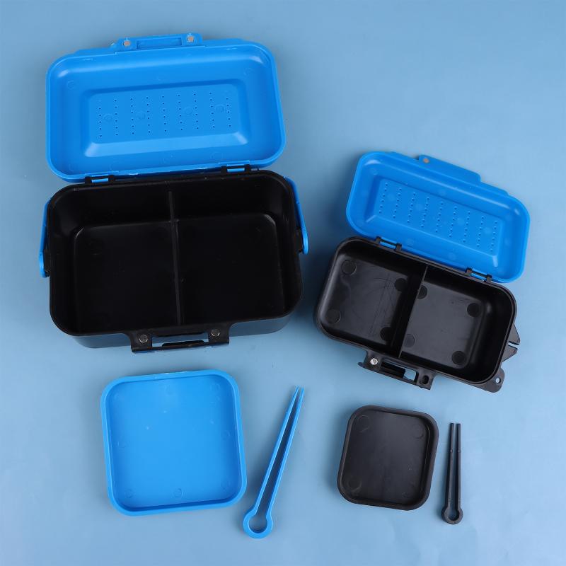 ポータブル釣り用ルアーボックスケース、活餌、フック、ミミズ用 - Fishing Rod Case のレビューと価格