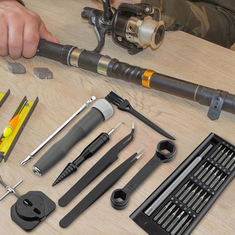 7/9 個釣りリール修理ツールキットスピニングベイトキャステ - Fishing Rod Guide Replacement のレビューと価格