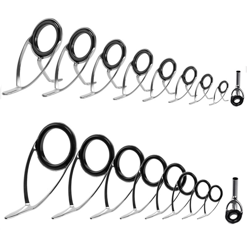 釣り竿用セラミックリング修理キット,9ユニット - Fishing Rod Spinning のレビューと価格