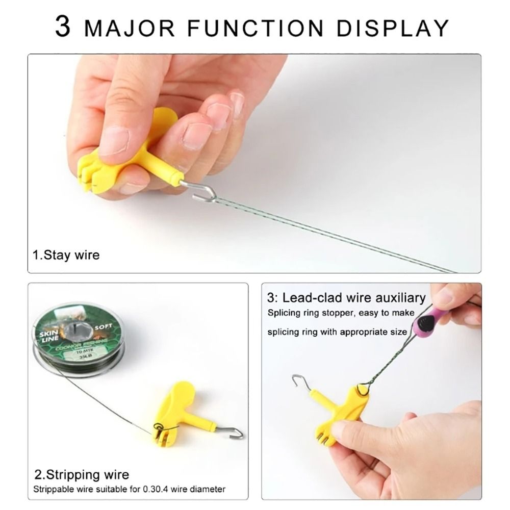 1 個新しい 3 で 1 に分かれる機能を持つ釣り道具ポータ - Fishing Rod Building Kit のレビューと価格
