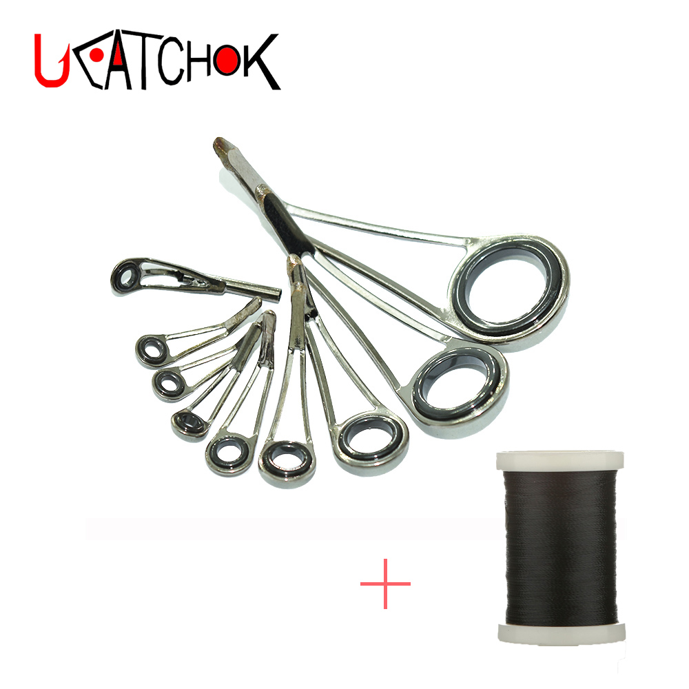 9個/キット ロックトラウト釣り竿ガイド 超軽量 ハイレッグ - Fishing Rod Building Kit のレビューと価格