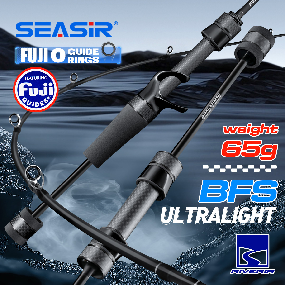 Seasir Riveria BFS 超軽量スピニングベイト - Fishing Rod Ice のレビューと価格