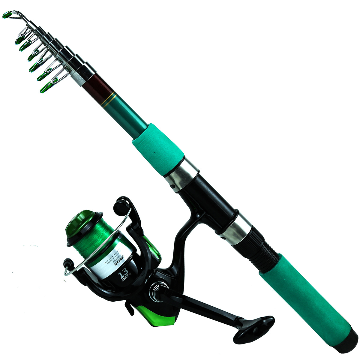 ポータブル超軽量鯉釣り用伸縮式スピニングロッドリールコンボキ - Fishing Rod Spinning のレビューと価格